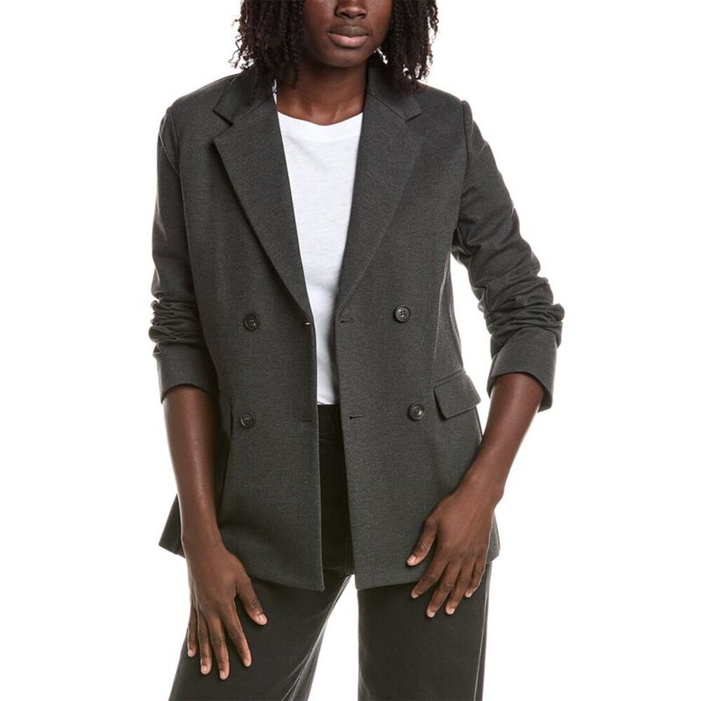 Max Mara Womens Mm By Virgus Jersey Jacket, Grey